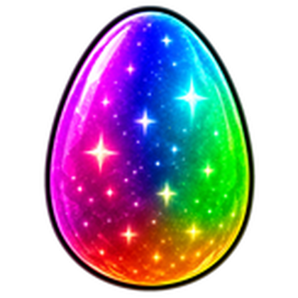Official striped Eternal egg achievement icon for Steal An Egg