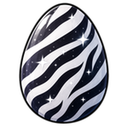 Official black-and-white Secret egg achievement icon for Steal An Egg